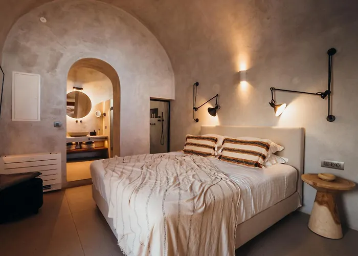 Aethra Vegan Caves Villa Pyrgos Kallistis